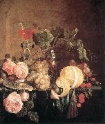 HEEM, Jan Davidsz. de Still-Life with Flowers and Fruit swg oil